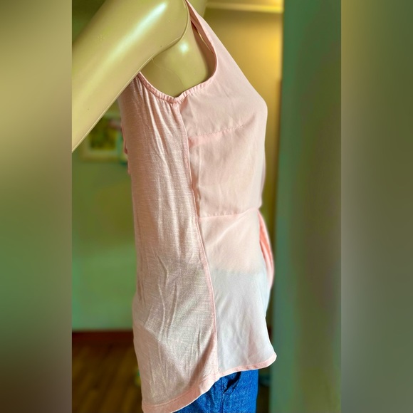 Maurices Cute Sleeveless Blouse Pink Size Small - Picture 4 of 11